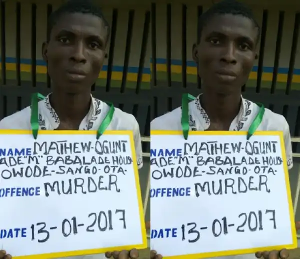 See Face Of 26-year-old Man Arrested For Allegedly Killing His 20-year-old Wife During A Fight